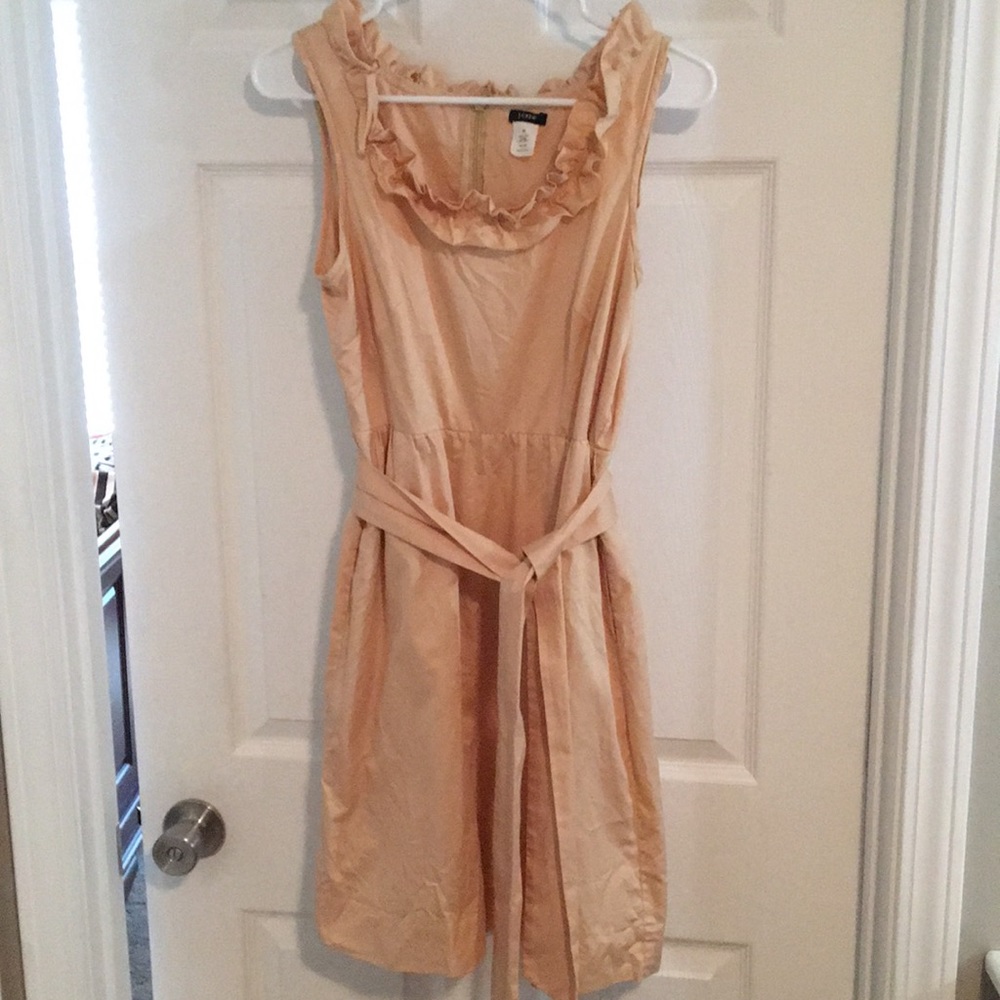 J. Crew Ruffle Neck Dress